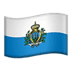 🇸🇲 flag: San Marino display on Apple